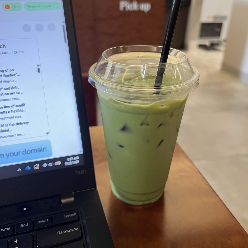 RNT Coffee - iced matcha latte - Coffee & Tea Near Me - Fullerton, California RNT Coffee - iced matcha latte - Coffee & Tea Near Me - Fullerton, California