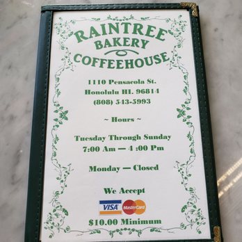 Raintree Bakery Coffeehouse - Bakeries Near Me - Honolulu, Hawaii Raintree Bakery Coffeehouse - Bakeries Near Me - Honolulu, Hawaii