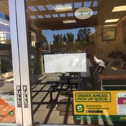 Subway - Cash only.