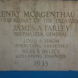 US Post Office - Dedication plaque