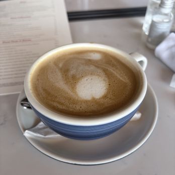 North Italia - Chocolate latte oat milk - Italian Near Me - Brea, California