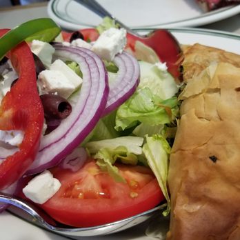 Great Neck Diner - Greek Salad, Spinach pie. Colors do not lie. Beautifully presented. - Diners Near Me - Great Neck, New York Great Neck Diner - Greek Salad, Spinach pie. Colors do not lie. Beautifully presented. - Diners Near Me - Great Neck, New York