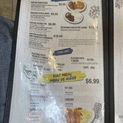 Tienda Y Panaderia Guatemalteca - Menu