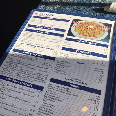Menu photo 2 Carroll House Restaurant Sister Bay, WI Menu photo 2 Carroll House Restaurant Sister Bay, WI