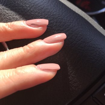 S & T Nail Salon - Polish not thorough - Nail Salons Near Me - Fallbrook, California