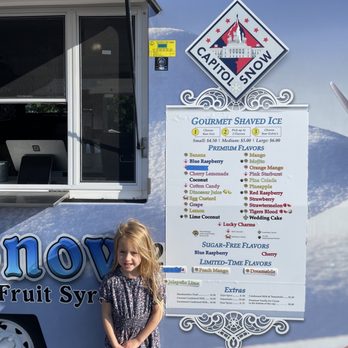 Capitol Snow - Flavor list and big fan! - Shaved Ice Near Me - Alexandria, Virginia