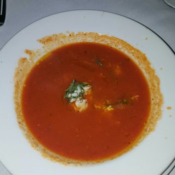 Ruth's Chris Steak House - Tomato soup with lump crab - Steakhouses Near Me - Pasadena, California