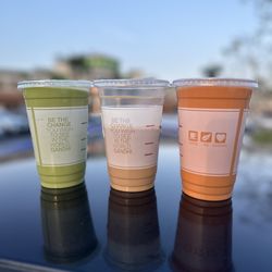 7 Leaves Cafe - Green Thai Tea, Vietnamese Coffee (no ice, insert cry emoji), Thai Tea. Yesterday and today only 4/15 bogo Thai teas!
