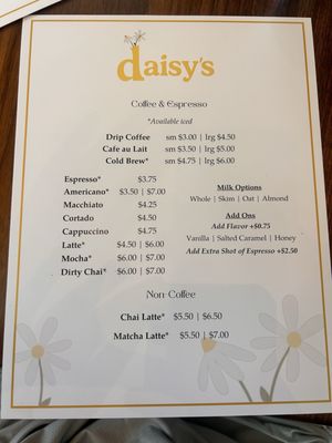 Menu photo 6 Daisy’s Richmond, VA Menu photo 6 Daisy’s Richmond, VA