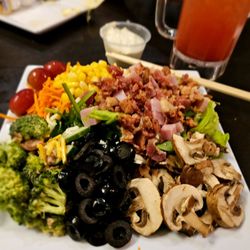 Ruby Tuesday Hawaii - Windward Mall - Dinner@Ruby Tuesday; 8/30/2024.AYCE Soup & Salad Bar 4me,which I usually only go 1 time 2da Salad Bar! Lol!Portuguese Bean Soup.So much Food