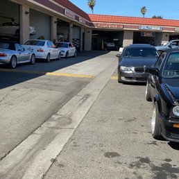 Exterior outside entrance of IKONIC Auto Garage - North Hollywood, California Exterior outside entrance of IKONIC Auto Garage - North Hollywood, California