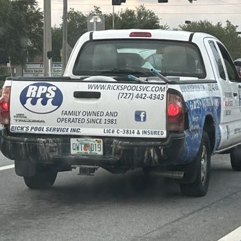 Rick's Pool Service - Picture of driver - Pool Cleaners Near Me - Clearwater, Florida Rick's Pool Service - Picture of driver - Pool Cleaners Near Me - Clearwater, Florida