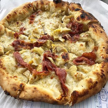 Stone Tower Winery - Prosciutto & Artichoke Pizza - Wineries Near Me - Leesburg, Virginia Stone Tower Winery - Prosciutto & Artichoke Pizza - Wineries Near Me - Leesburg, Virginia