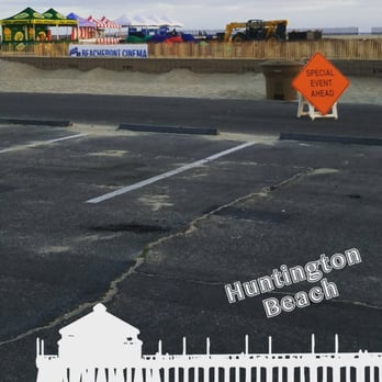 BeachFront Cinema - I was cruising by on my skate board and was amazed by how big this event was! They even have alcoholic beverages! Cool - Outdoor Movies Near Me - Huntington Beach, California