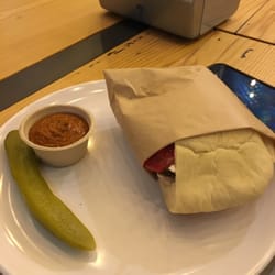 Lil' Shalom - Lamb pita wrap