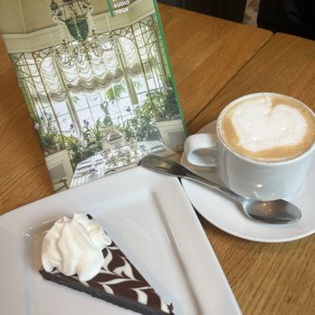 Hillwood Museum Cafe - Flourless chocolate tart - Tea Rooms Near Me - Washington, DC, District of Columbia