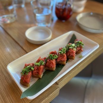 Bamboo Sushi - Spicy Tuna Crispy Rice - Sushi Bars Near Me - Beaverton, Oregon Bamboo Sushi - Spicy Tuna Crispy Rice - Sushi Bars Near Me - Beaverton, Oregon