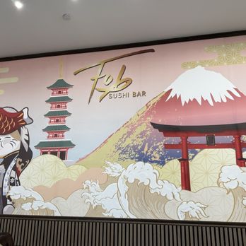 FOB Poke Bar - Wall art - Sushi Bars Near Me - Tukwila, Washington
