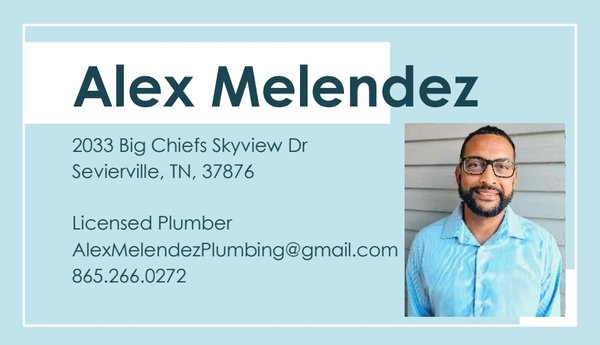 Alex Melendez Plumbing Logo