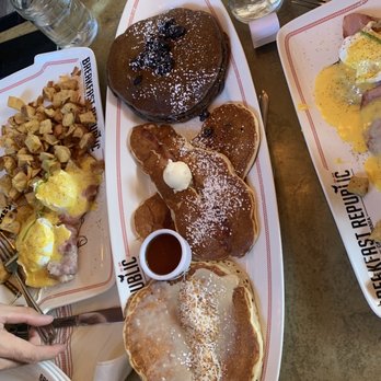 Breakfast Republic - Pancake Flight - Breakfast & Brunch Near Me - San Diego, California