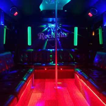 Rockstar Party Bus - 15 passenger interior - Party Bus Rentals Near Me Rockstar Party Bus - 15 passenger interior - Party Bus Rentals Near Me