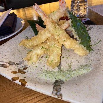 Roka Akor - Oak Brook - Tiger Prawn, Pink Peppercorn Tentsuyu - Japanese Near Me - Oak Brook, Illinois