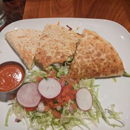 Seafood quesadilla