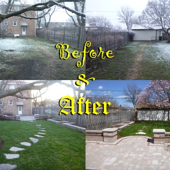 Esparza Landscapes - before and after - Landscaping Near Me