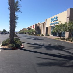 McCarran Marketplace - Front view from the street of the major stores.