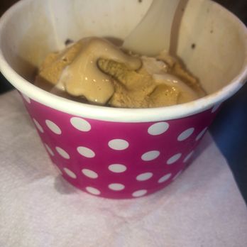 Juns Macaron Gelato - I ate most of it already but had to show the cute cup. Coffee and Cookie dough gelato - Gelato Near Me - Fort Lee, New Jersey Juns Macaron Gelato - I ate most of it already but had to show the cute cup. Coffee and Cookie dough gelato - Gelato Near Me - Fort Lee, New Jersey