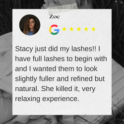 Eye Candy Lash Studio - Check out our 5* Reviews on Google!