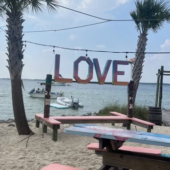 Sneaky Tiki Bar - Outside - Tiki Bars Near Me - Pensacola Beach, Florida