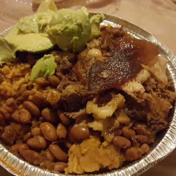 Rincon Latino Restaurant - Pernil rice and beans plus my added avocado. - Spanish Near Me - Bronx, New York Rincon Latino Restaurant - Pernil rice and beans plus my added avocado. - Spanish Near Me - Bronx, New York