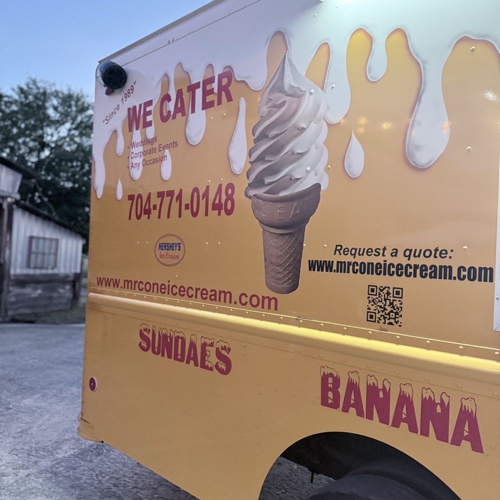 Mr. Cone Ice Cream - Truck - Ice Cream & Frozen Yogurt Near Me - Salisbury, North Carolina