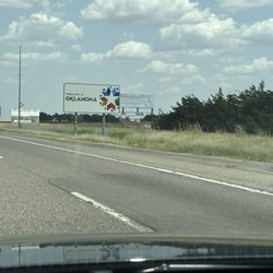 Oklahoma Texas Border