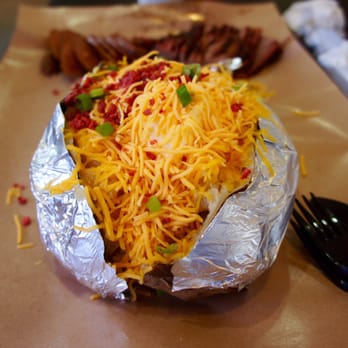It's Ribs! - Baked potato, ready for you. - Barbeque Near Me - Houston, Texas It's Ribs! - Baked potato, ready for you. - Barbeque Near Me - Houston, Texas