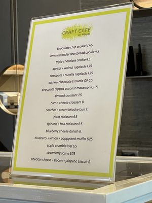Menu photo 2 Craft Cafe San Diego, CA Menu photo 2 Craft Cafe San Diego, CA