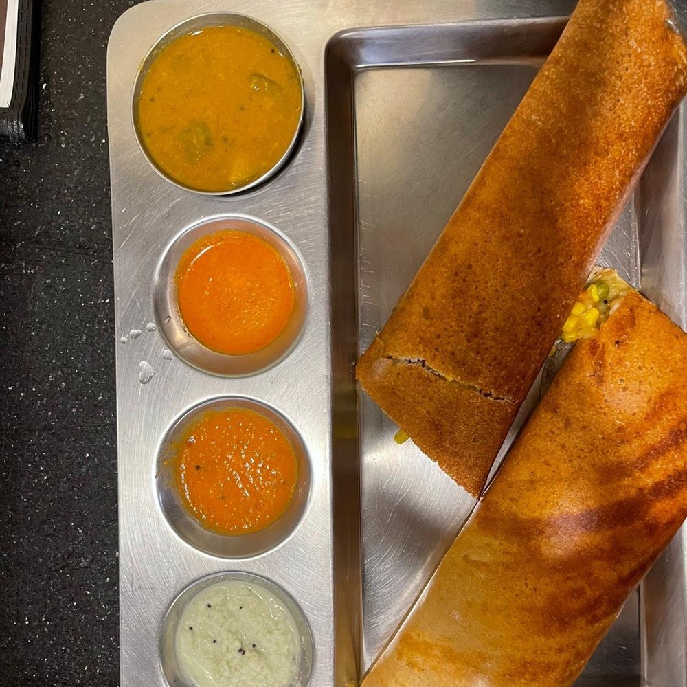 Corn Masala Dosa