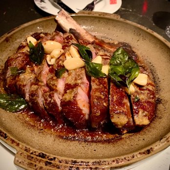 Fuhu - Bone-In Ribeye has big portion for sharing just don't expect the Asian flavors  $120   3.5* - Asian Fusion Near Me - Las Vegas, Nevada