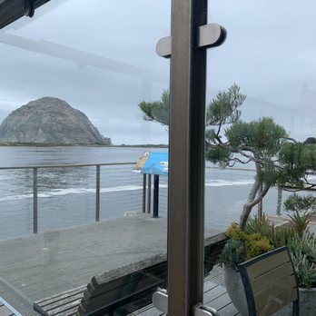 Hofbrau - View of Morro Rock from patio. - Sandwiches Near Me - Morro Bay, California Hofbrau - View of Morro Rock from patio. - Sandwiches Near Me - Morro Bay, California