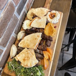 Beef Fillet Kebab Plate