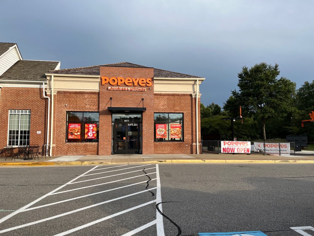POPEYES LOUISIANA KITCHEN 8971 Ox Rd, Lorton, Virginia Fast Food Restaurant Reviews