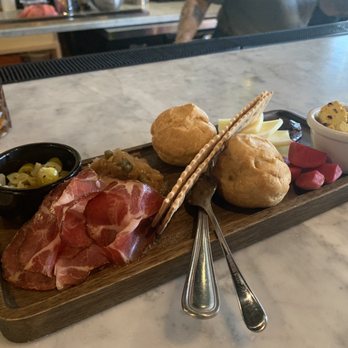 Marrow - Chef's Selection: charcuterie board - New American Near Me - Detroit, Michigan Marrow - Chef's Selection: charcuterie board - New American Near Me - Detroit, Michigan