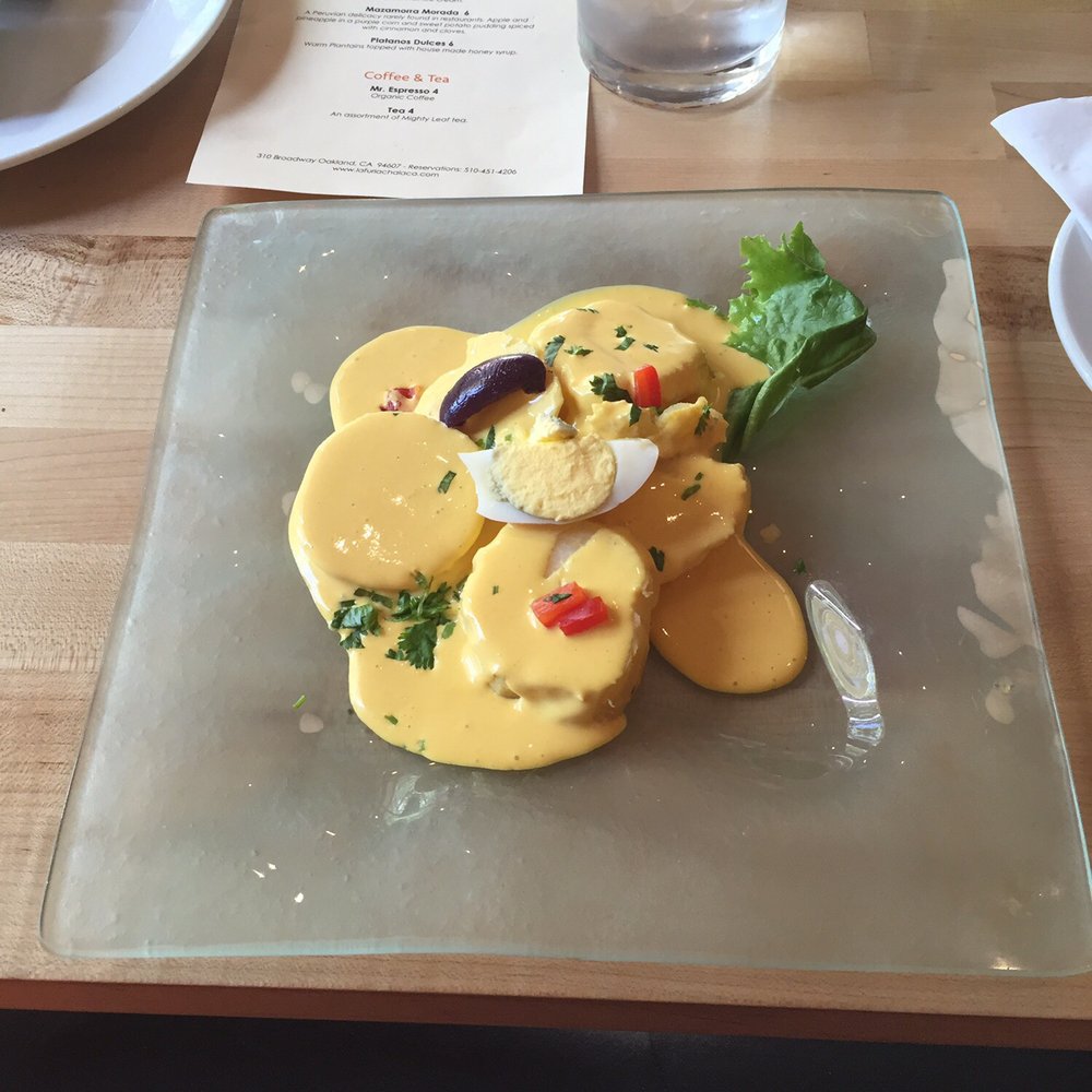 La Furia Chalaca - Papa a la huancaina - Peruvian Near Me - Oakland, California