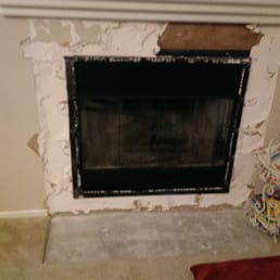 Old fireplace