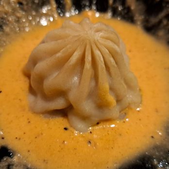 Everest Chilli Pepper - steamed lamb momo served with jhol - Himalayan/Nepalese Near Me - Roseville, California