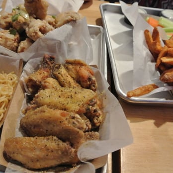Fire Wings - Lemon pepper & salt & pepper wings, seasoned fries & garlic noodles - Chicken Wings Near Me - Sacramento, California Fire Wings - Lemon pepper & salt & pepper wings, seasoned fries & garlic noodles - Chicken Wings Near Me - Sacramento, California