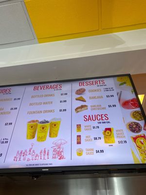 Menu photo 2 The Halal Guys Las Vegas, NV