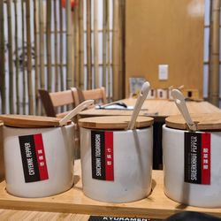 Kyuramen - Suwanee - Condiments