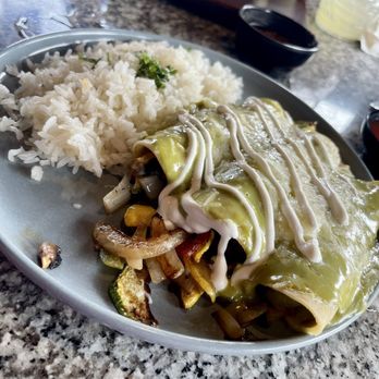 Azteca - Vegetarian enchiladas - Seafood Near Me - Hingham, Massachusetts